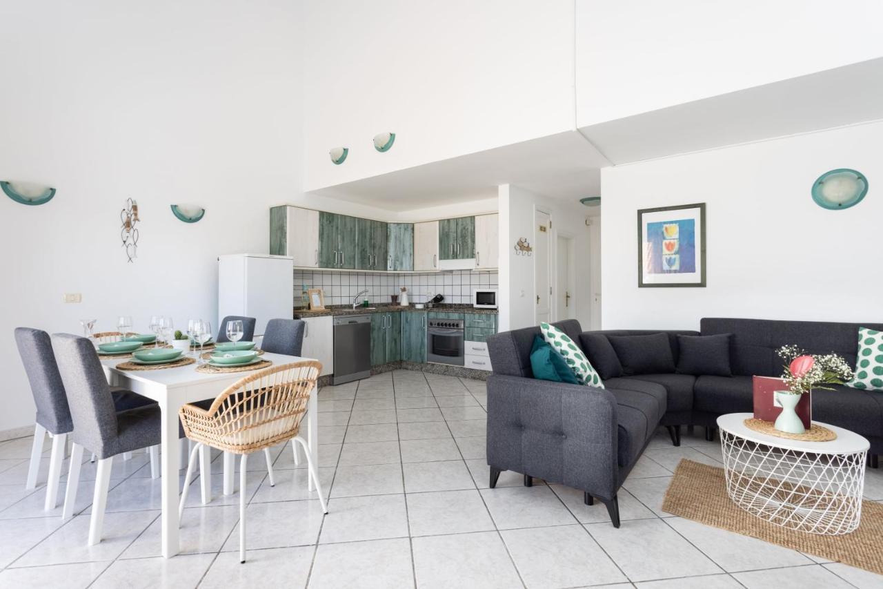 Casa Naranja - Heated Pool - Bbq - Terrace - Free Wifi - Child & Pet-Friendly - 3 Bedrooms - 6 People Poris de Abona Exterior foto
