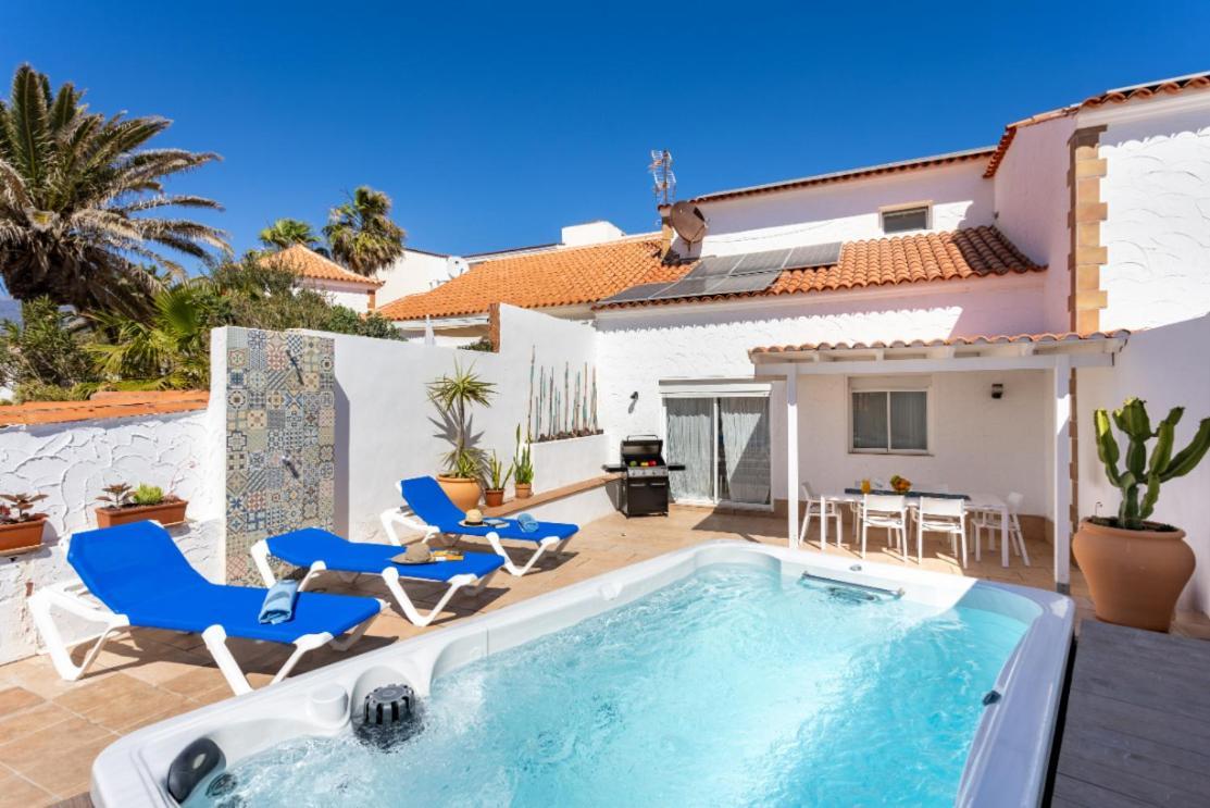 Casa Naranja - Heated Pool - Bbq - Terrace - Free Wifi - Child & Pet-Friendly - 3 Bedrooms - 6 People Poris de Abona Exterior foto