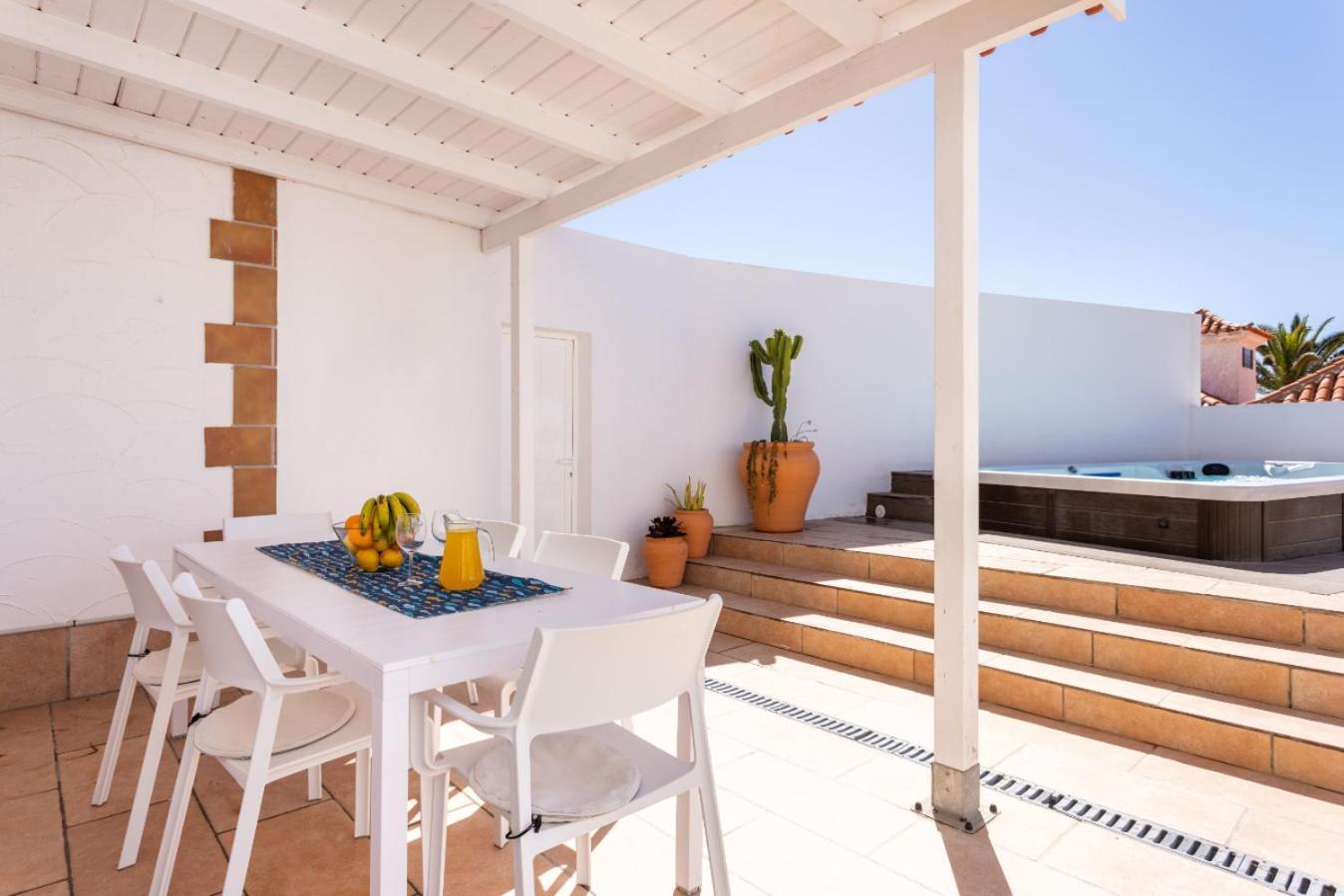 Casa Naranja - Heated Pool - Bbq - Terrace - Free Wifi - Child & Pet-Friendly - 3 Bedrooms - 6 People Poris de Abona Exterior foto